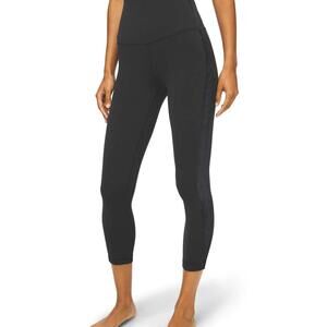 Lululemon Align Super High Rise Crushed Velvet Stripe Leggings - Size 10